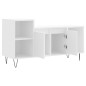 vidaXL TV-Schrank Weiß 100x35x55 cm Holzwerkstoff vidaXL TV-Schrank Weiß 100x35x55 cm Holzwerkstoff