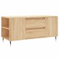 vidaXL Couchtisch Sonoma-Eiche 102x44,5x50 cm Holzwerkstoff vidaXL Couchtisch Sonoma-Eiche 102x44,5x50 cm Holzwerkstoff