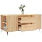 vidaXL Couchtisch Sonoma-Eiche 102x44,5x50 cm Holzwerkstoff vidaXL Couchtisch Sonoma-Eiche 102x44,5x50 cm Holzwerkstoff