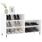vidaXL Schuhregal Weiß 102x36x60 cm Holzwerkstoff vidaXL Schuhregal Weiß 102x36x60 cm Holzwerkstoff