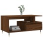 vidaXL Couchtisch Braun Eichen-Optik 90x49x45 cm Holzwerkstoff vidaXL Couchtisch Braun Eichen-Optik 90x49x45 cm Holzwerkstoff