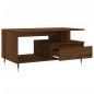 vidaXL Couchtisch Braun Eichen-Optik 90x49x45 cm Holzwerkstoff vidaXL Couchtisch Braun Eichen-Optik 90x49x45 cm Holzwerkstoff