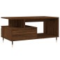 vidaXL Couchtisch Braun Eichen-Optik 90x49x45 cm Holzwerkstoff vidaXL Couchtisch Braun Eichen-Optik 90x49x45 cm Holzwerkstoff