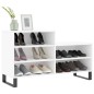vidaXL Schuhregal Weiß 102x36x60 cm Holzwerkstoff vidaXL Schuhregal Weiß 102x36x60 cm Holzwerkstoff