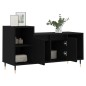 vidaXL TV-Schrank Schwarz 100x35x55 cm Holzwerkstoff vidaXL TV-Schrank Schwarz 100x35x55 cm Holzwerkstoff