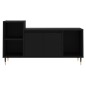 vidaXL TV-Schrank Schwarz 100x35x55 cm Holzwerkstoff vidaXL TV-Schrank Schwarz 100x35x55 cm Holzwerkstoff