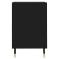 vidaXL TV-Schrank Schwarz 100x35x55 cm Holzwerkstoff vidaXL TV-Schrank Schwarz 100x35x55 cm Holzwerkstoff