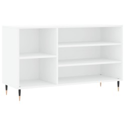 vidaXL Schuhregal Weiß 102x36x60 cm Holzwerkstoff