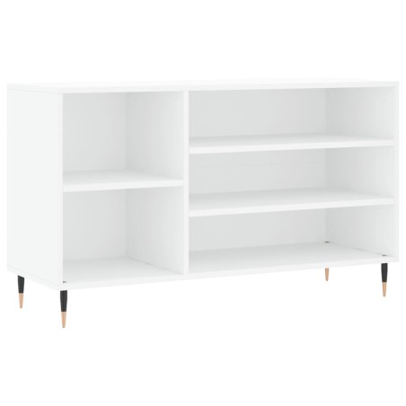 vidaXL Schuhregal Weiß 102x36x60 cm Holzwerkstoff