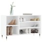 vidaXL Schuhregal Weiß 102x36x60 cm Holzwerkstoff vidaXL Schuhregal Weiß 102x36x60 cm Holzwerkstoff