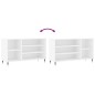 vidaXL Schuhregal Weiß 102x36x60 cm Holzwerkstoff vidaXL Schuhregal Weiß 102x36x60 cm Holzwerkstoff