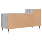 vidaXL TV-Schrank Grau Sonoma 100x35x55 cm Holzwerkstoff vidaXL TV-Schrank Grau Sonoma 100x35x55 cm Holzwerkstoff