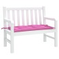 vidaXL Gartenbank-Auflage Rosa 110x50x7 cm Stoff vidaXL Gartenbank-Auflage Rosa 110x50x7 cm Stoff