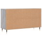 vidaXL Schuhregal Grau Sonoma 102x36x60 cm Holzwerkstoff vidaXL Schuhregal Grau Sonoma 102x36x60 cm Holzwerkstoff