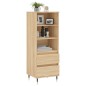 vidaXL Highboard Sonoma-Eiche 40x36x110 cm Holzwerkstoff vidaXL Highboard Sonoma-Eiche 40x36x110 cm Holzwerkstoff