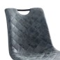 vidaXL Esszimmerstühle 4 Stk. Schwarz Kunstleder vidaXL Esszimmerstühle 4 Stk. Schwarz Kunstleder