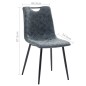 vidaXL Esszimmerstühle 4 Stk. Schwarz Kunstleder vidaXL Esszimmerstühle 4 Stk. Schwarz Kunstleder