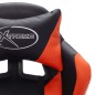 vidaXL Gaming-Stuhl mit RGB LED-Leuchten Orange und Schwarz Kunstleder vidaXL Gaming-Stuhl mit RGB LED-Leuchten Orange und Schwarz Kunstleder