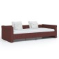 vidaXL Tagesbett USB Lila Stoff 90x200 cm vidaXL Tagesbett USB Lila Stoff 90x200 cm
