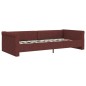 vidaXL Tagesbett USB Lila Stoff 90x200 cm vidaXL Tagesbett USB Lila Stoff 90x200 cm