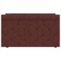 vidaXL Tagesbett USB Lila Stoff 90x200 cm vidaXL Tagesbett USB Lila Stoff 90x200 cm