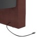 vidaXL Tagesbett USB Lila Stoff 90x200 cm vidaXL Tagesbett USB Lila Stoff 90x200 cm