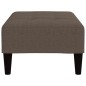 vidaXL Hocker Taupe Mikrofasergewebe vidaXL Hocker Taupe Mikrofasergewebe