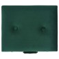 vidaXL Hocker mit Stauraum 40 cm Grün Samt vidaXL Hocker mit Stauraum 40 cm Grün Samt