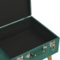 vidaXL Hocker mit Stauraum 40 cm Grün Samt vidaXL Hocker mit Stauraum 40 cm Grün Samt