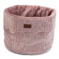 Designed by Lotte Katze Korb Gerippt Rosa 50x35 cm Designed by Lotte Katze Korb Gerippt Rosa 50x35 cm