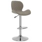 vidaXL Barhocker 2 Stk. Hellgrau Samt vidaXL Barhocker 2 Stk. Hellgrau Samt