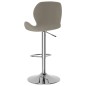vidaXL Barhocker 2 Stk. Hellgrau Samt vidaXL Barhocker 2 Stk. Hellgrau Samt