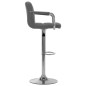 vidaXL Barhocker 2 Stk. Hellgrau Stoff vidaXL Barhocker 2 Stk. Hellgrau Stoff