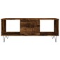 vidaXL Couchtisch Räuchereiche 90x50x36,5 cm Holzwerkstoff vidaXL Couchtisch Räuchereiche 90x50x36,5 cm Holzwerkstoff