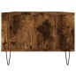 vidaXL Couchtisch Räuchereiche 90x50x36,5 cm Holzwerkstoff vidaXL Couchtisch Räuchereiche 90x50x36,5 cm Holzwerkstoff