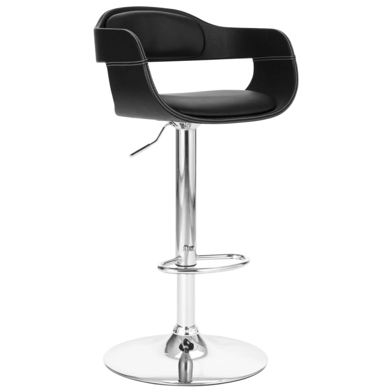 vidaXL Barhocker Schwarz Kunstleder vidaXL Barhocker Schwarz Kunstleder