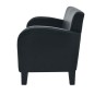 vidaXL 2-Sitzer-Sofa Kunstleder Schwarz vidaXL 2-Sitzer-Sofa Kunstleder Schwarz