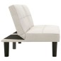 vidaXL 2-Sitzer-Sofa Creme Stoff vidaXL 2-Sitzer-Sofa Creme Stoff
