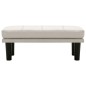 vidaXL 2-Sitzer-Sofa Creme Stoff vidaXL 2-Sitzer-Sofa Creme Stoff