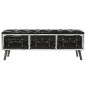 vidaXL Aufbewahrungsbank MDF und Kunstleder 120 x 41 x 46,5 cm vidaXL Aufbewahrungsbank MDF und Kunstleder 120 x 41 x 46,5 cm