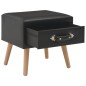 vidaXL Nachttisch Schwarz 40 x 35 x 40 Kunstleder vidaXL Nachttisch Schwarz 40 x 35 x 40 Kunstleder