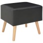 vidaXL Nachttisch Schwarz 40 x 35 x 40 Kunstleder vidaXL Nachttisch Schwarz 40 x 35 x 40 Kunstleder
