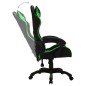 vidaXL Gaming-Stuhl mit RGB LED-Leuchten Grün und Schwarz Kunstleder vidaXL Gaming-Stuhl mit RGB LED-Leuchten Grün und Schwarz Kunstleder