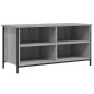 vidaXL TV-Schrank Grau Sonoma 100x40x50 cm Holzwerkstoff vidaXL TV-Schrank Grau Sonoma 100x40x50 cm Holzwerkstoff