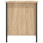 vidaXL TV-Schrank Sonoma-Eiche 80x40x50 cm Holzwerkstoff vidaXL TV-Schrank Sonoma-Eiche 80x40x50 cm Holzwerkstoff