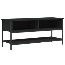 vidaXL TV-Schrank Schwarz 100x35x45 cm Holzwerkstoff