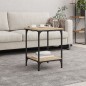 vidaXL Couchtisch Sonoma-Eiche 40x40x55 cm Holzwerkstoff vidaXL Couchtisch Sonoma-Eiche 40x40x55 cm Holzwerkstoff