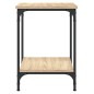 vidaXL Couchtisch Sonoma-Eiche 40x40x55 cm Holzwerkstoff vidaXL Couchtisch Sonoma-Eiche 40x40x55 cm Holzwerkstoff