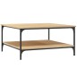 vidaXL Couchtisch Sonoma-Eiche 80x80x40 cm Holzwerkstoff vidaXL Couchtisch Sonoma-Eiche 80x80x40 cm Holzwerkstoff