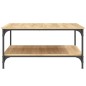 vidaXL Couchtisch Sonoma-Eiche 80x80x40 cm Holzwerkstoff vidaXL Couchtisch Sonoma-Eiche 80x80x40 cm Holzwerkstoff